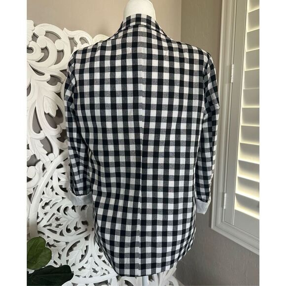 Entro Buffalo Check Women’s Blazer - Picture 2 of 9